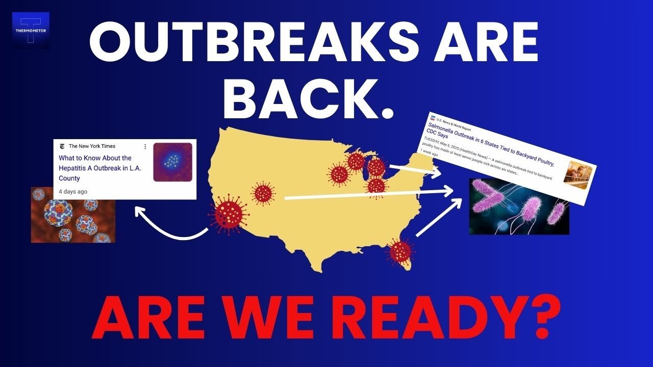 Salmonella and Backyard Chickens, Hepatitis A in LA - Thermometer HQ by Dr Jay Varma