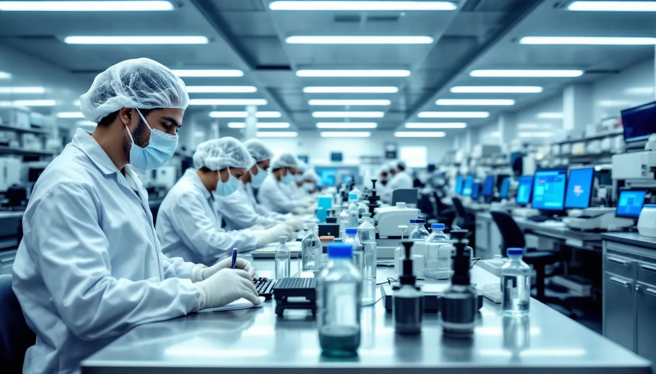 In a laboratory setting, scientists are diligently working on the development of a coronavirus vaccine, focusing on how to achieve herd immunity against this contagious disease. Their research aims to enhance the immune response in the population, ultimately contributing to public health and disease control efforts.